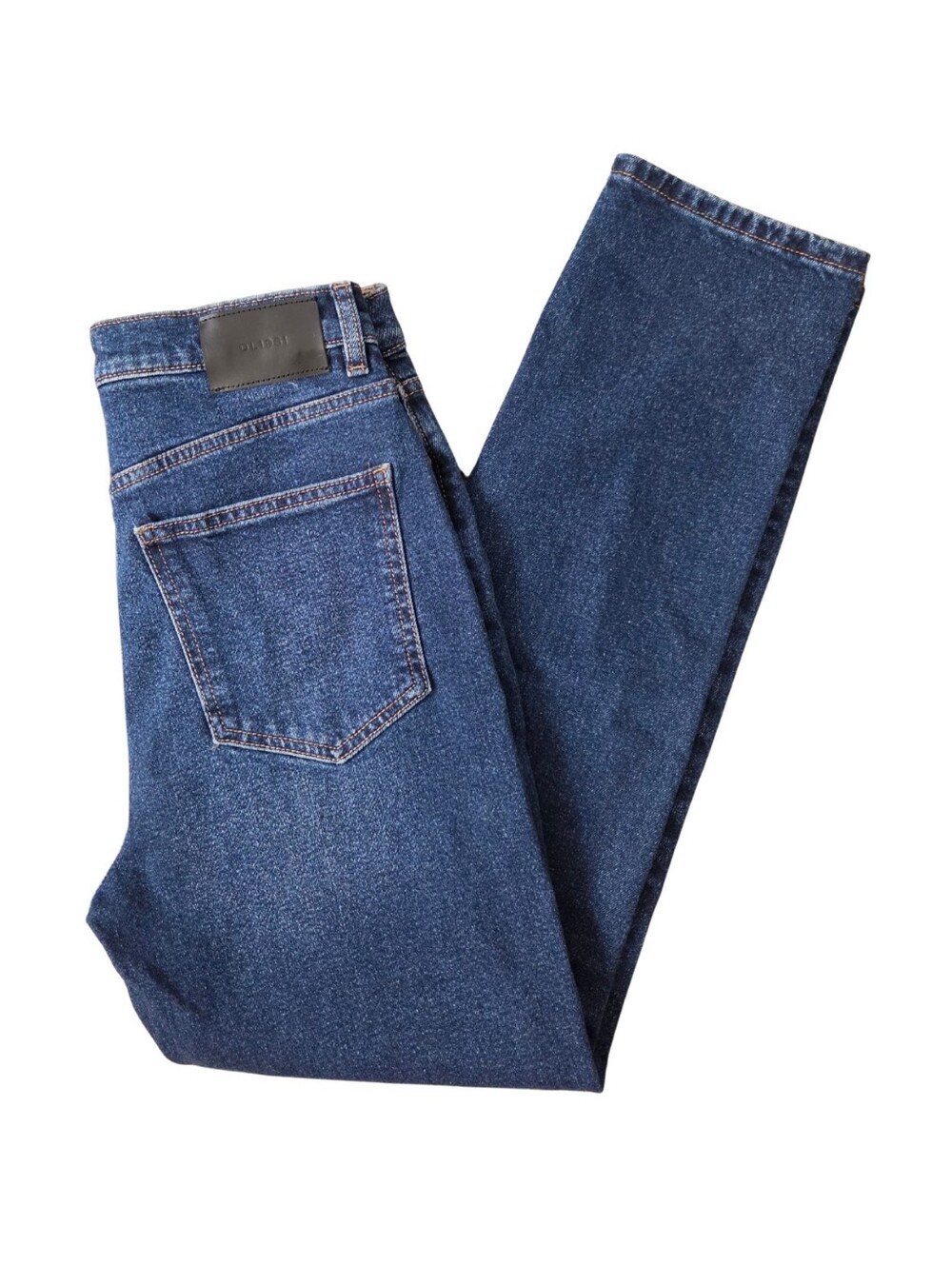 DL1961 Kristy Cigarette High Rise Jeans Womens Size 27 Moon Lake Blue Denim 90s
